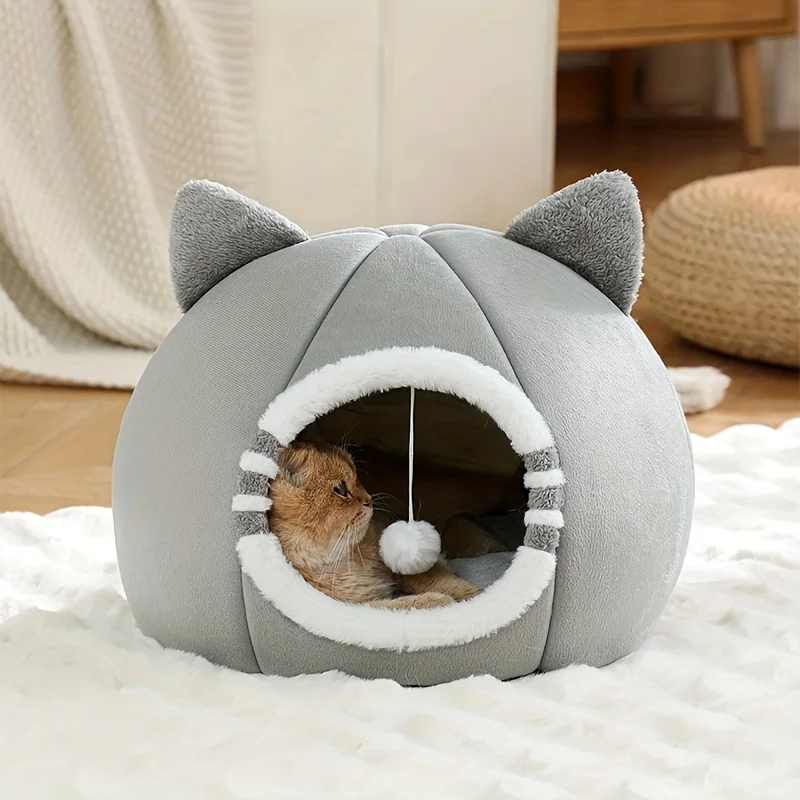 Maison chat – cocon oreilles de chat