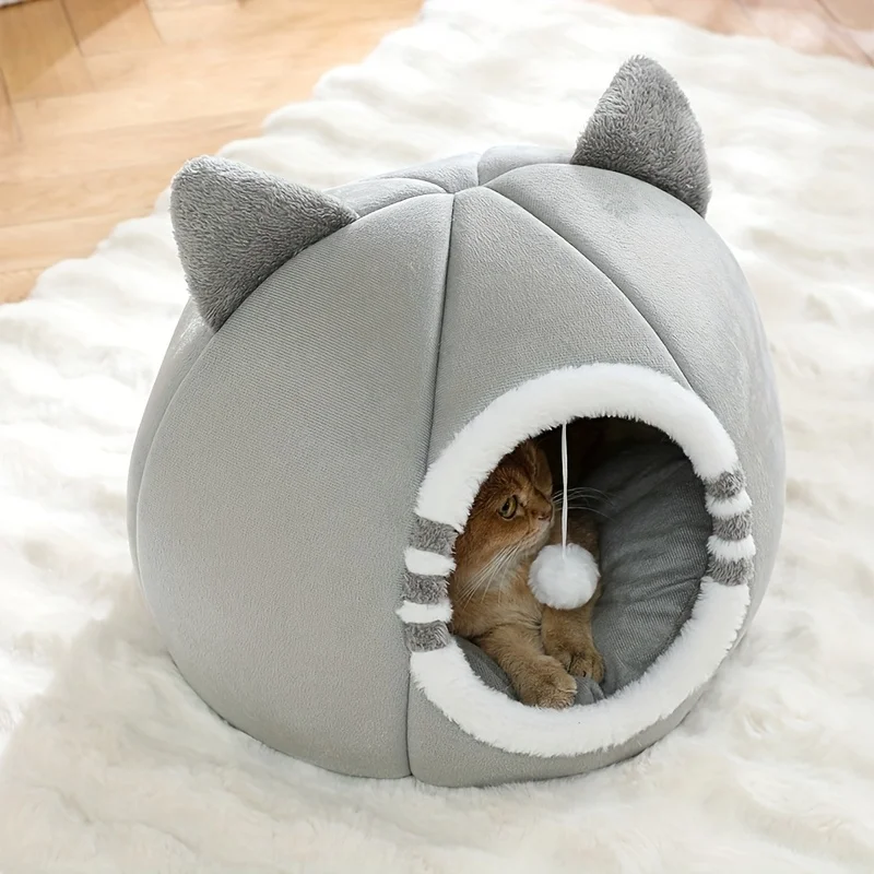 Maison chat – cocon oreilles de chat